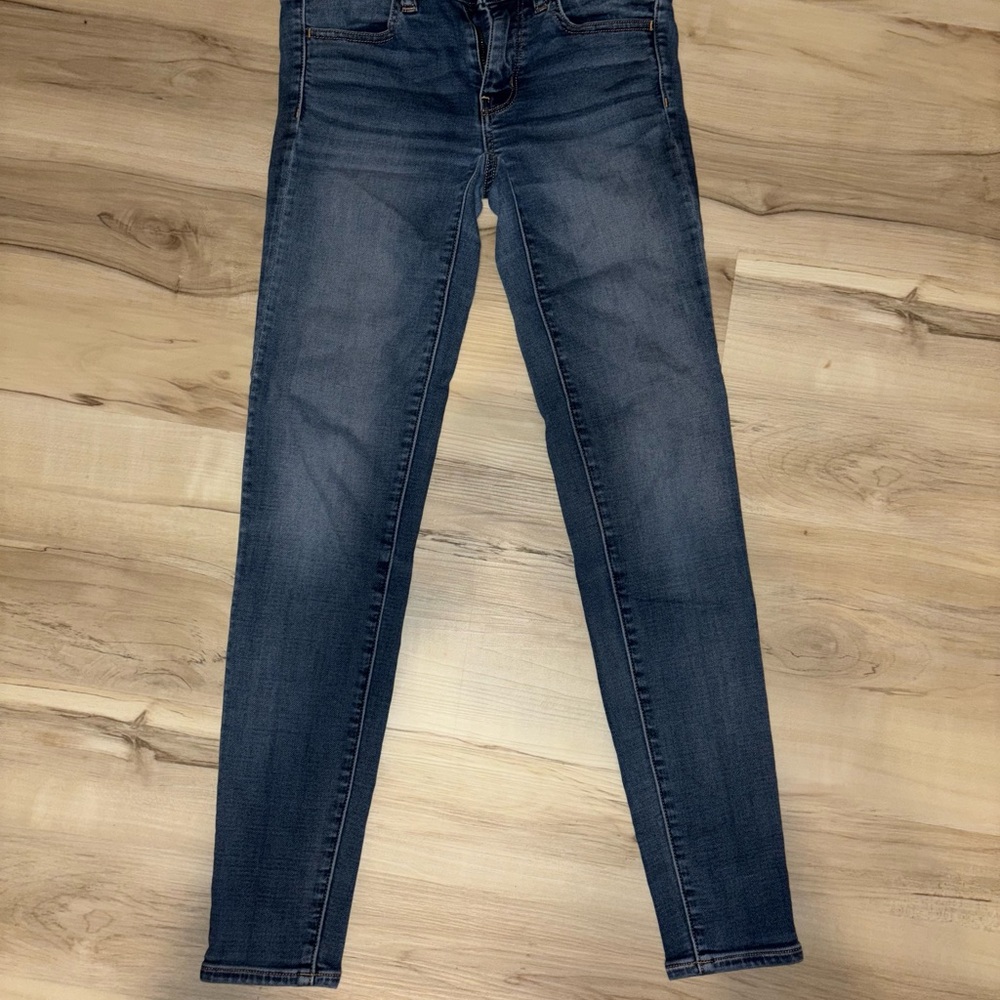 Women's Dark Blue Skinny Jeans